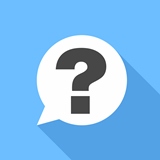 Question sign icon. Flat Design vector icon